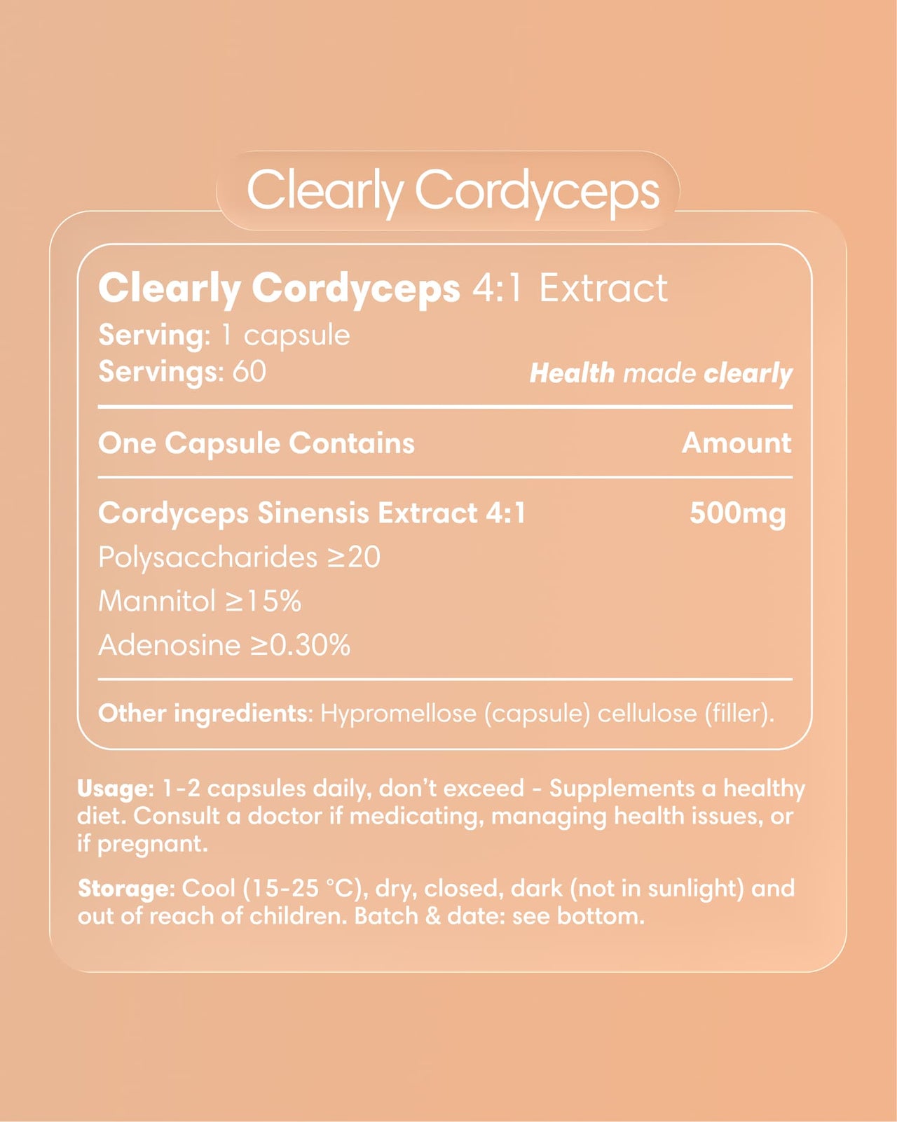 Clearly - Cordyceps